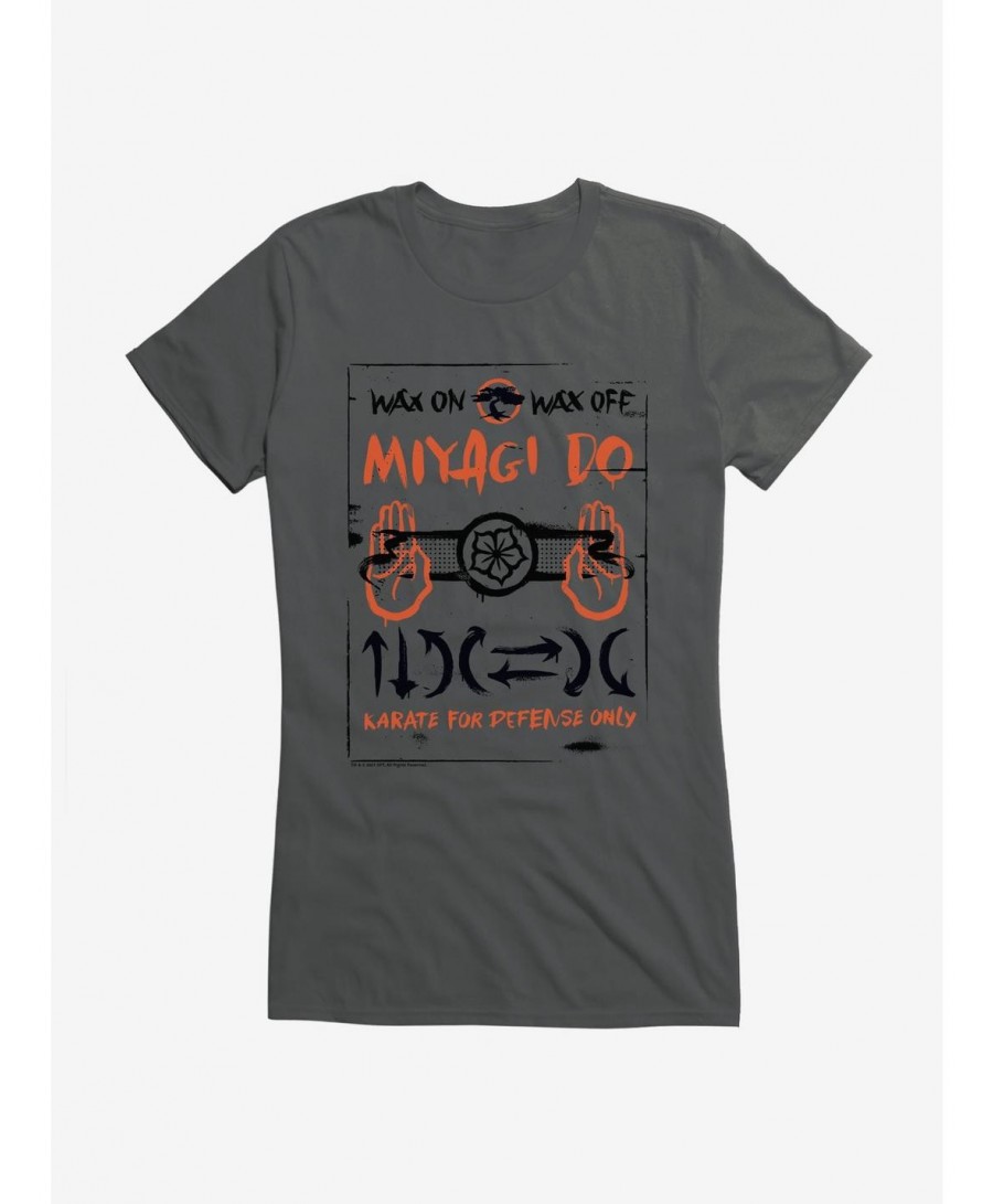 Hot Selling Cobra Kai S4 Miyagi Do Girls T-Shirt $8.17 T-Shirts