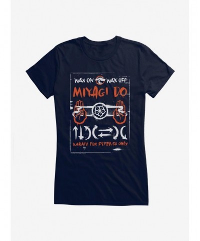 Hot Selling Cobra Kai S4 Miyagi Do Girls T-Shirt $8.17 T-Shirts