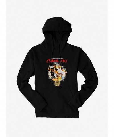 Fashion Cobra Kai The Saga Continues Hoodie $11.85 Hoodies