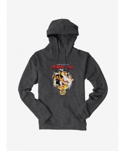 Fashion Cobra Kai The Saga Continues Hoodie $11.85 Hoodies