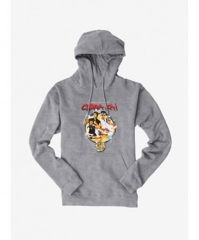 Fashion Cobra Kai The Saga Continues Hoodie $11.85 Hoodies