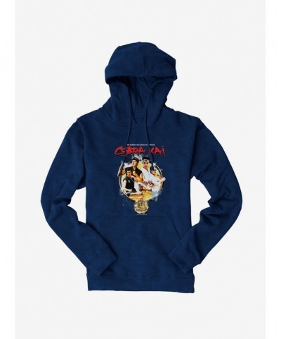 Fashion Cobra Kai The Saga Continues Hoodie $11.85 Hoodies