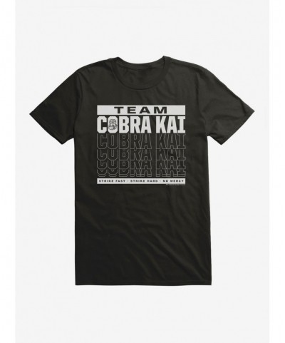 Limited-time Offer COBRA KAI S4 Team Motto T-Shirt $8.22 T-Shirts